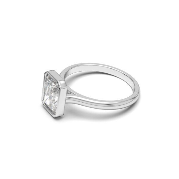 Radiant Bezel Solitaire