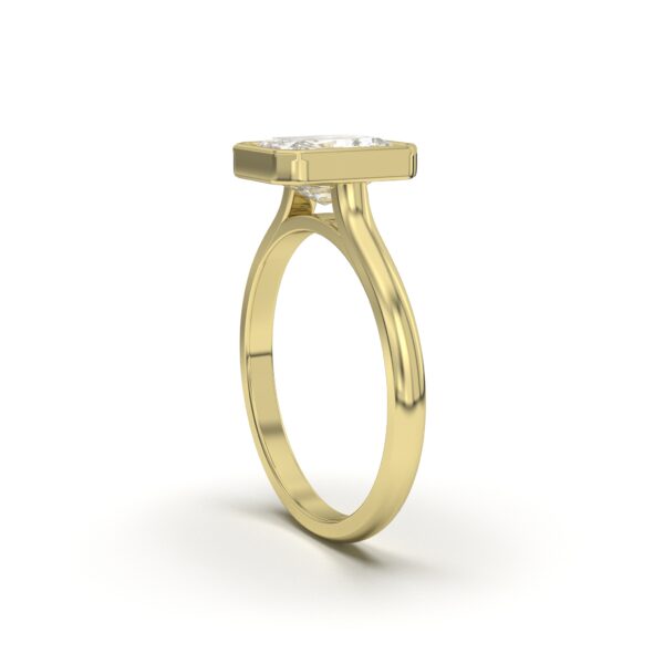 Radiant Bezel Solitaire