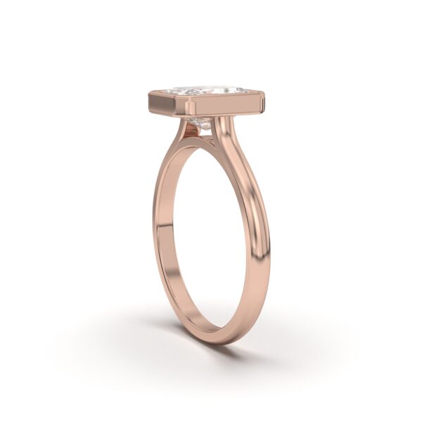 Radiant Bezel Solitaire