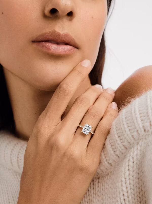 Radiant Engagement Ring
