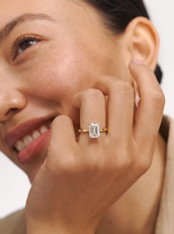 Emerald Cut Engagement Ring