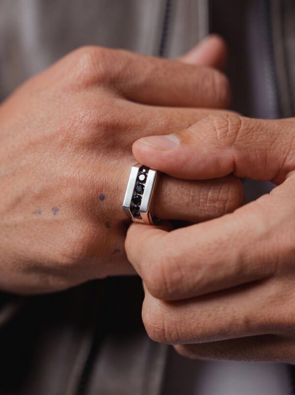 Black Diamond Ring