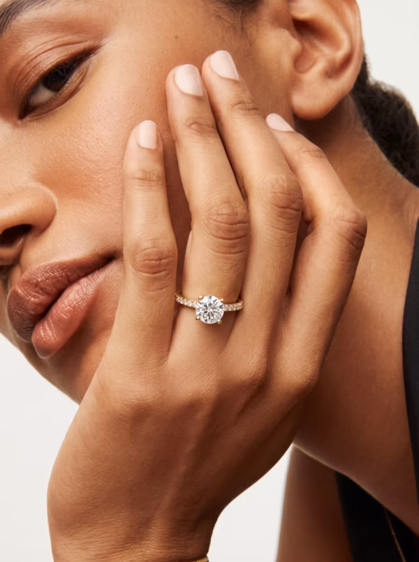 Halo Engagement Ring