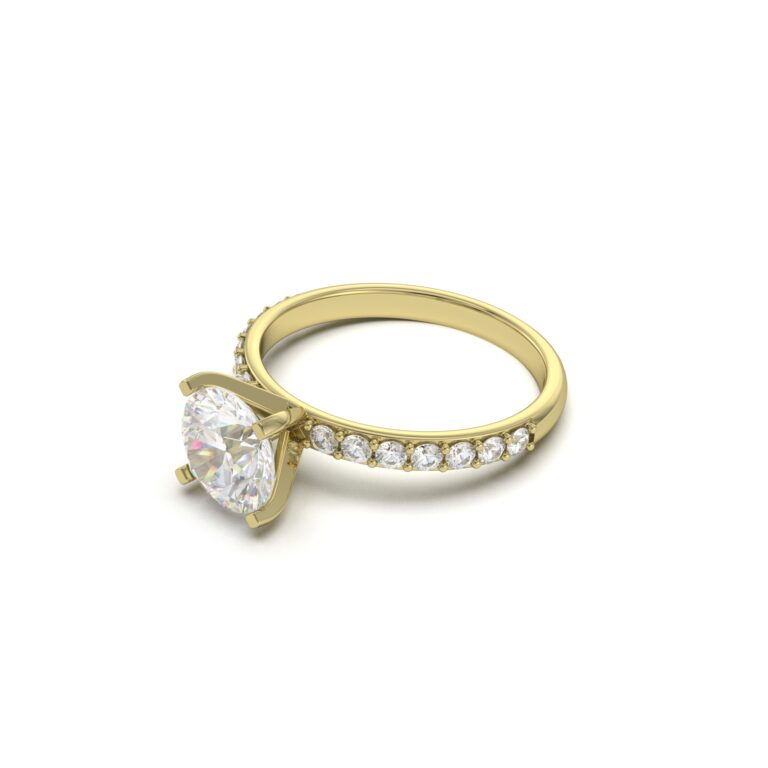 Round Diamond Engagement