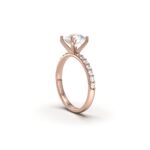 Round Diamond Engagement