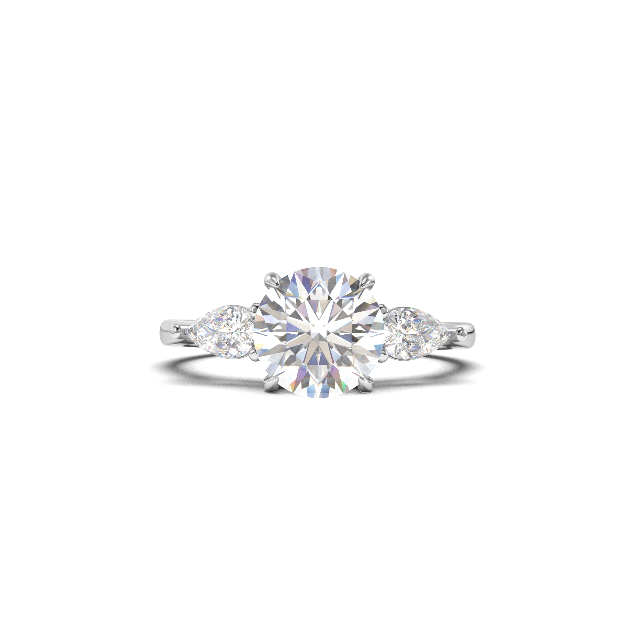 Three Stone Engagement