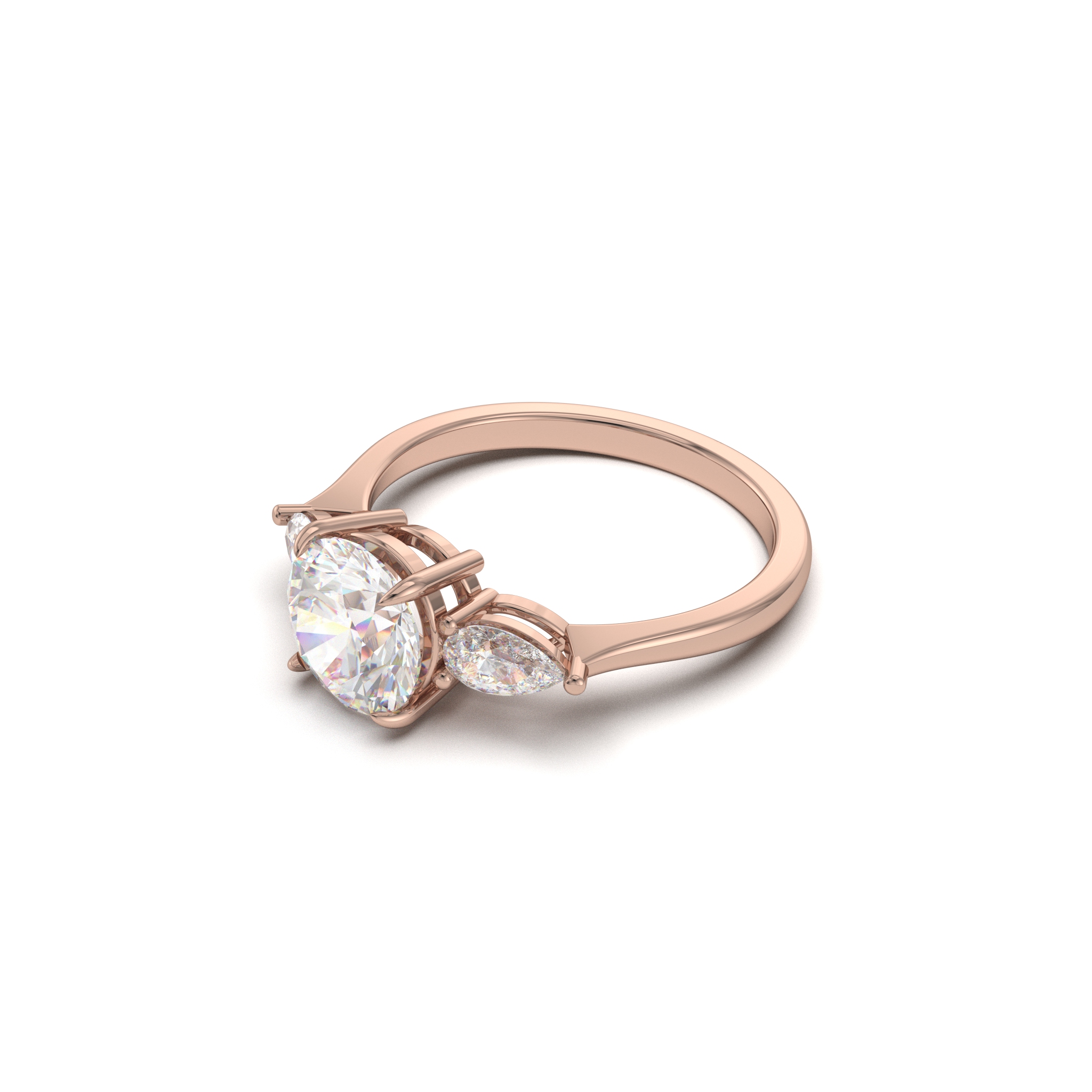 Three Stone Engagement