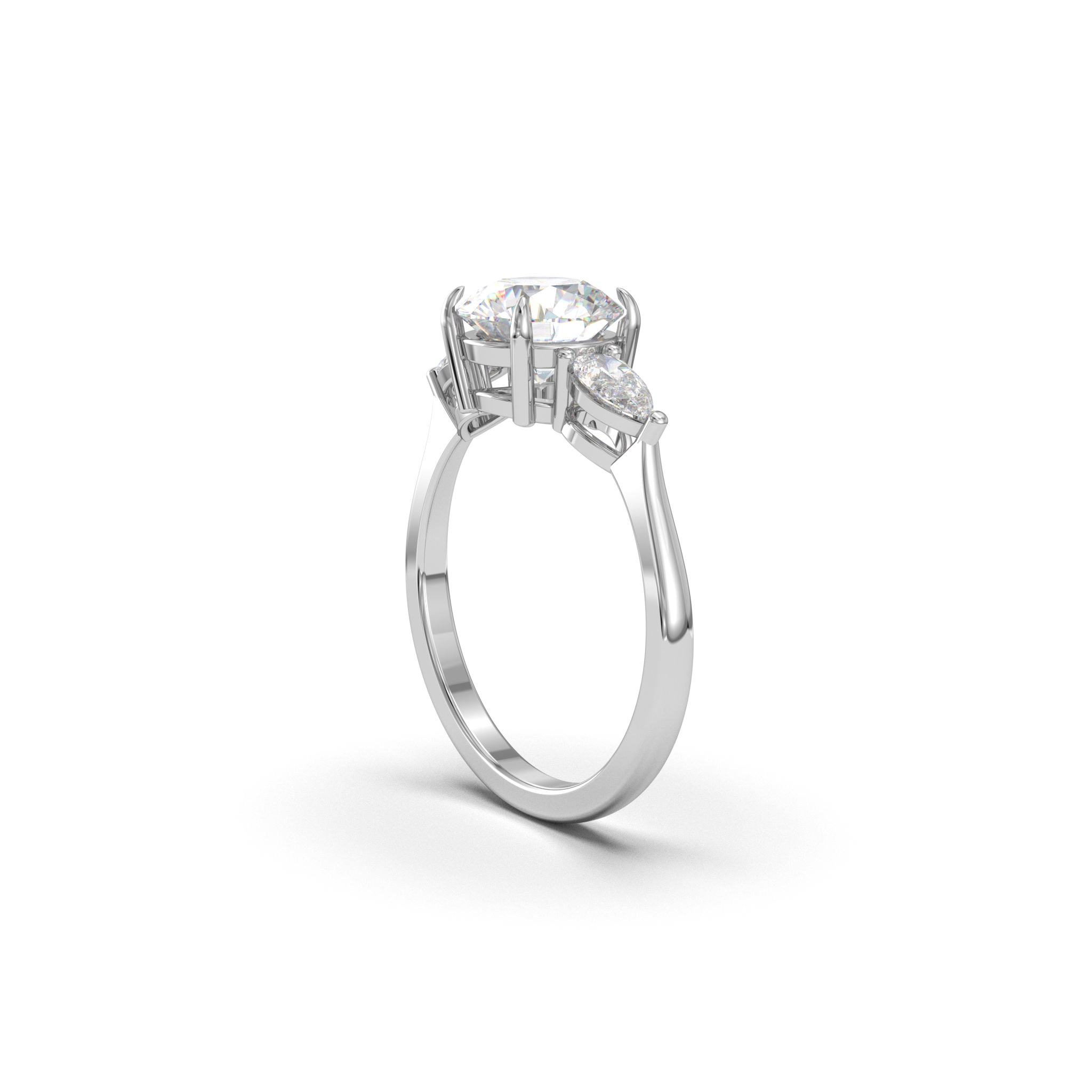 Three Stone Engagement