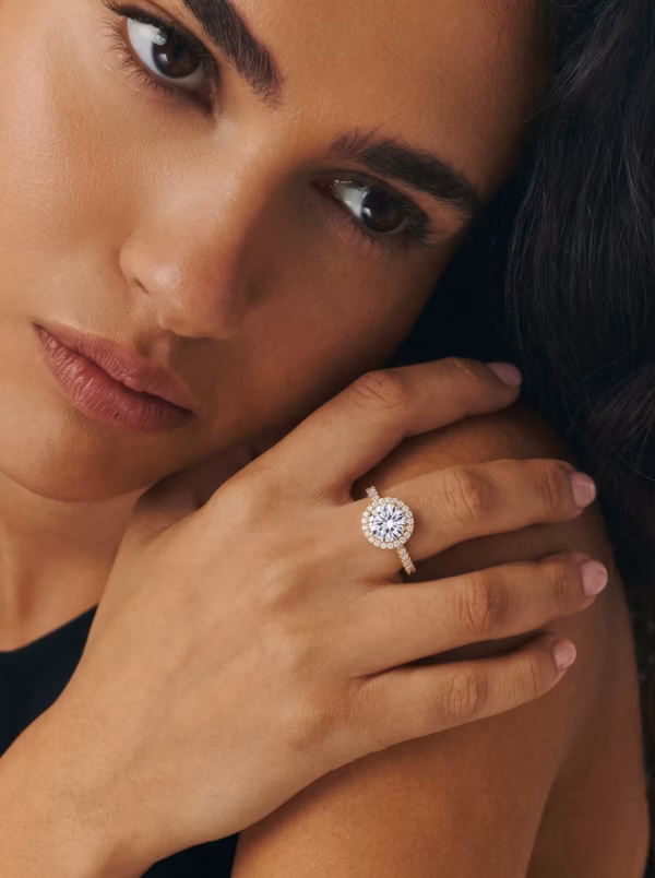 Round Halo Ring