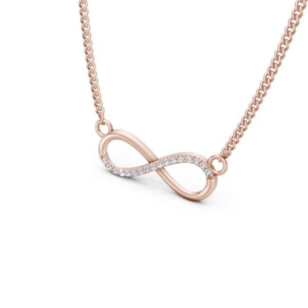 Infinity Diamond Necklace