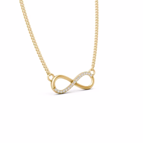 Infinity Diamond Necklace