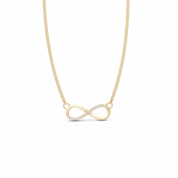 Infinity Diamond Necklace