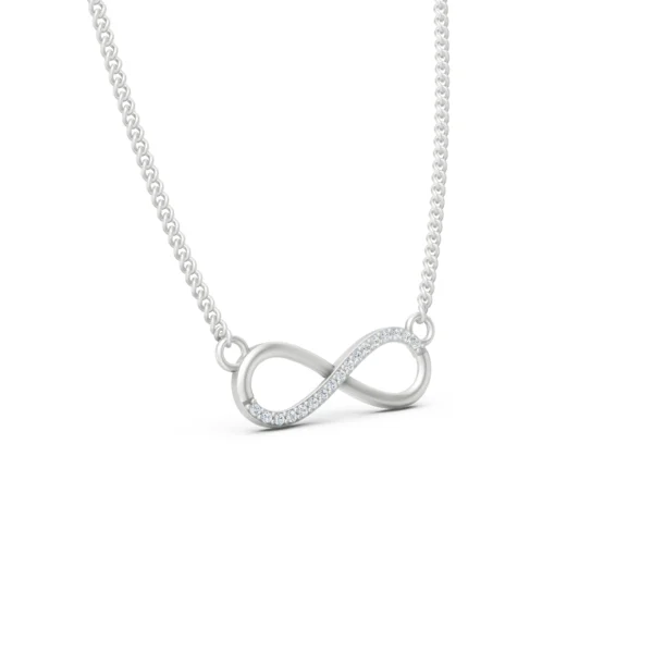Infinity Diamond Necklace