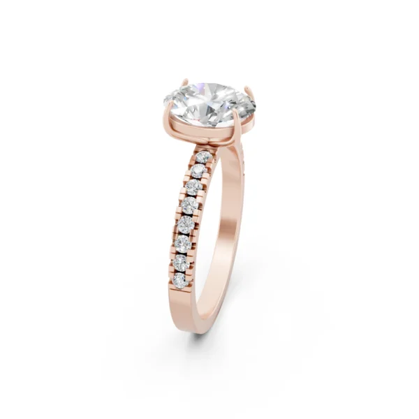 Oval Diamond Engagement Ring