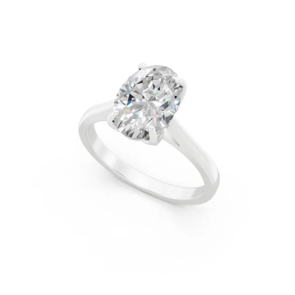 Oval Engagement Ring