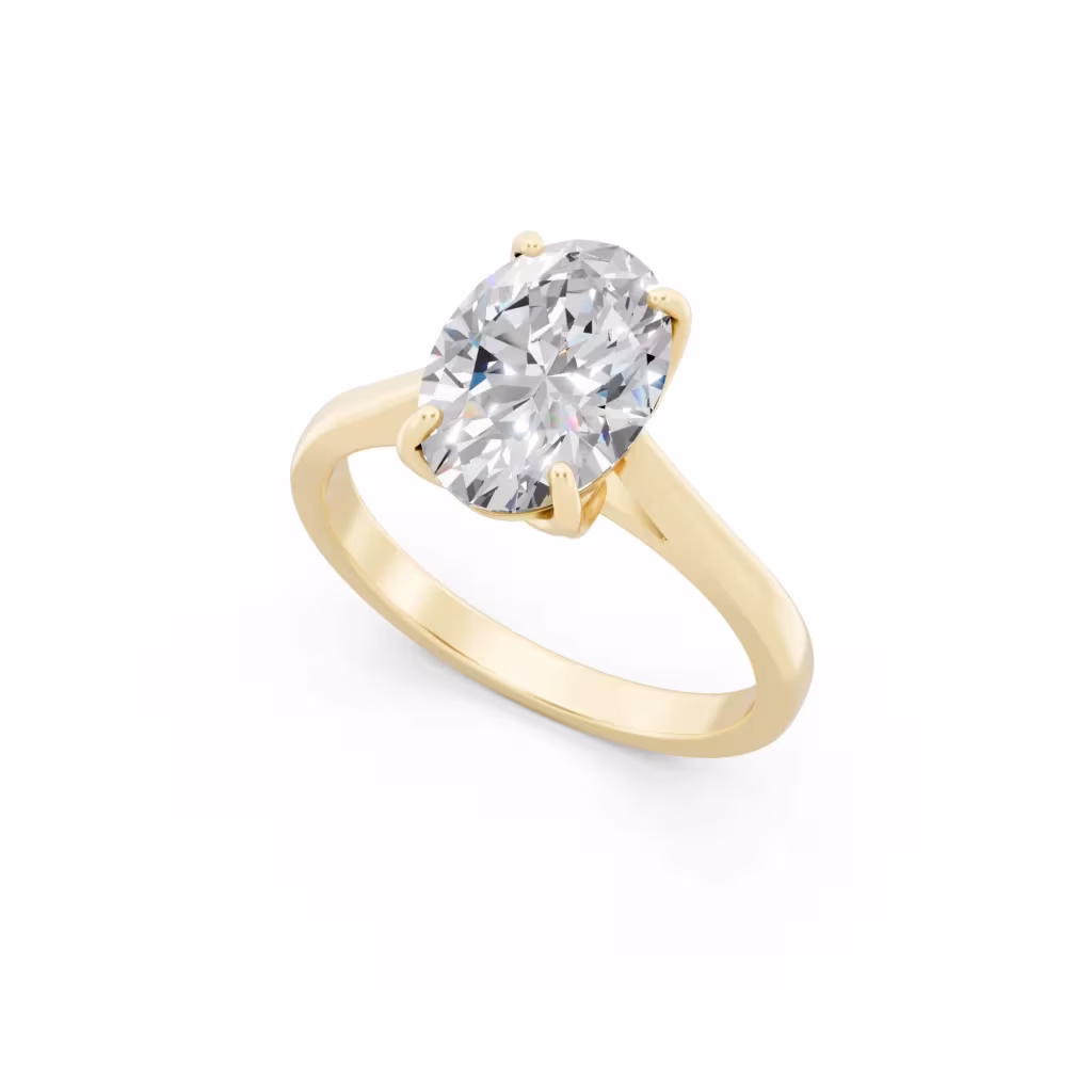 Oval Engagement Ring
