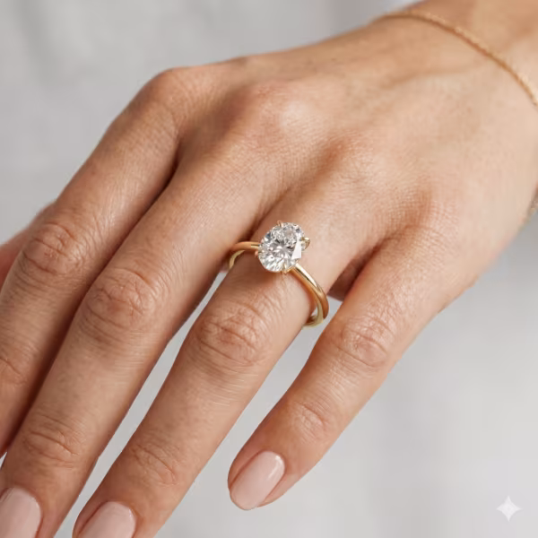 Oval Engagement Ring