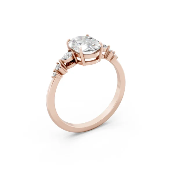 Oval Solitaire Engagement Ring