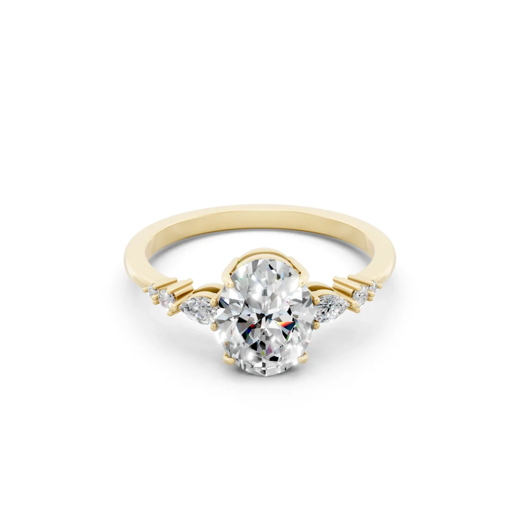 Oval Solitaire Engagement Ring
