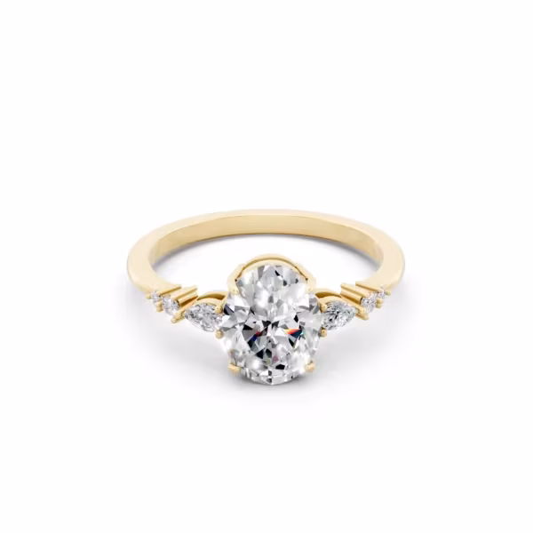 Oval Solitaire Engagement Ring