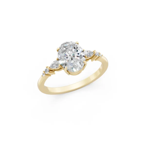 Oval Solitaire Engagement Ring