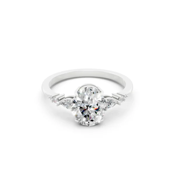 Oval Solitaire Engagement Ring