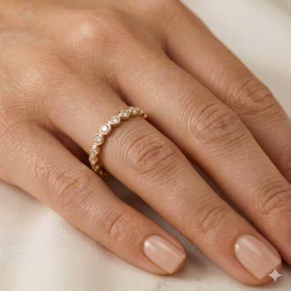 Stackable Bezel Ring