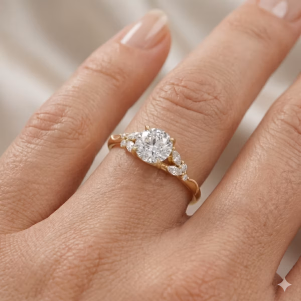 Vine Engagement Ring