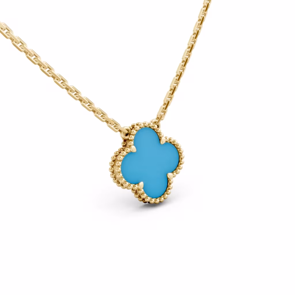 Blue Agate Necklace