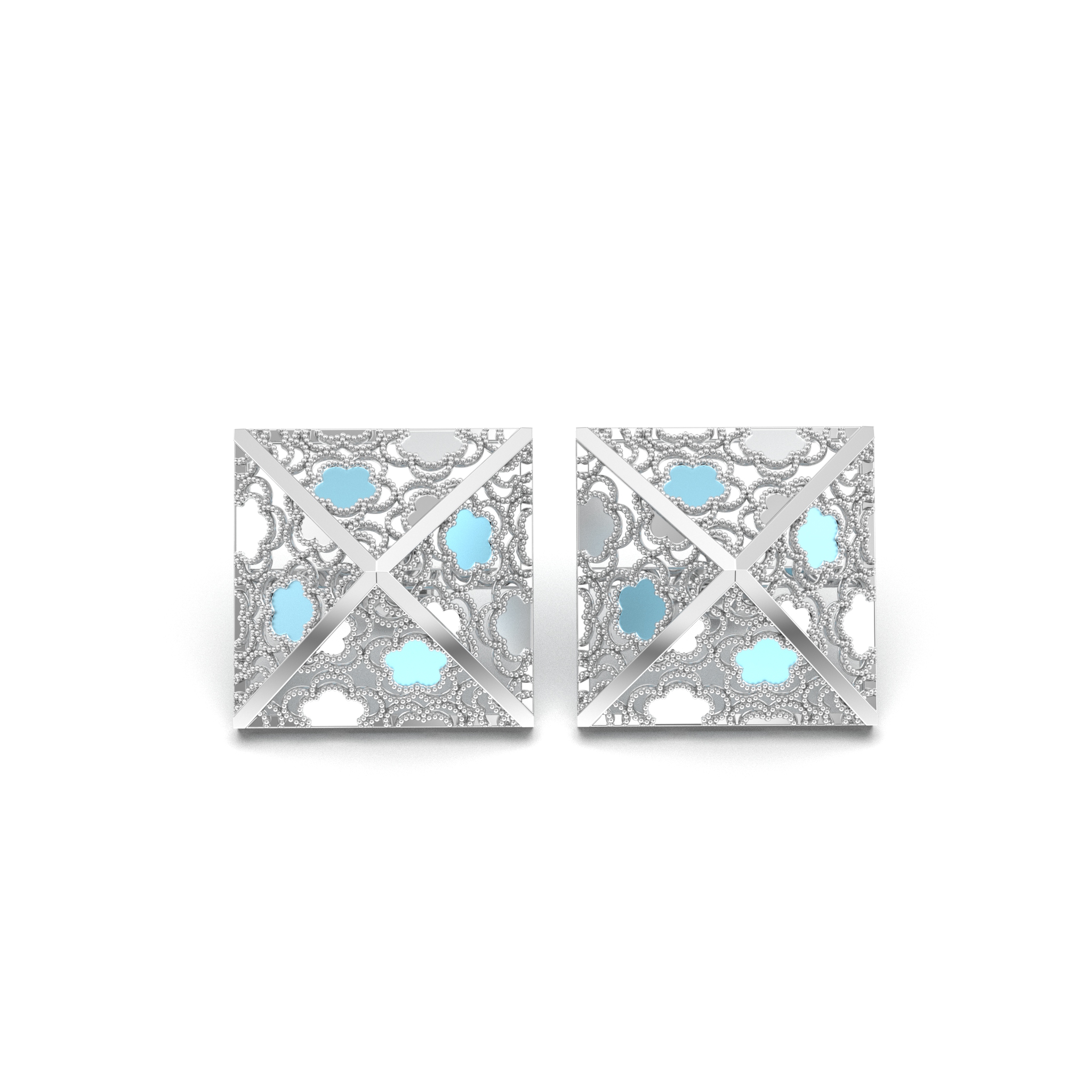 Floral Dreamcatcher Earrings