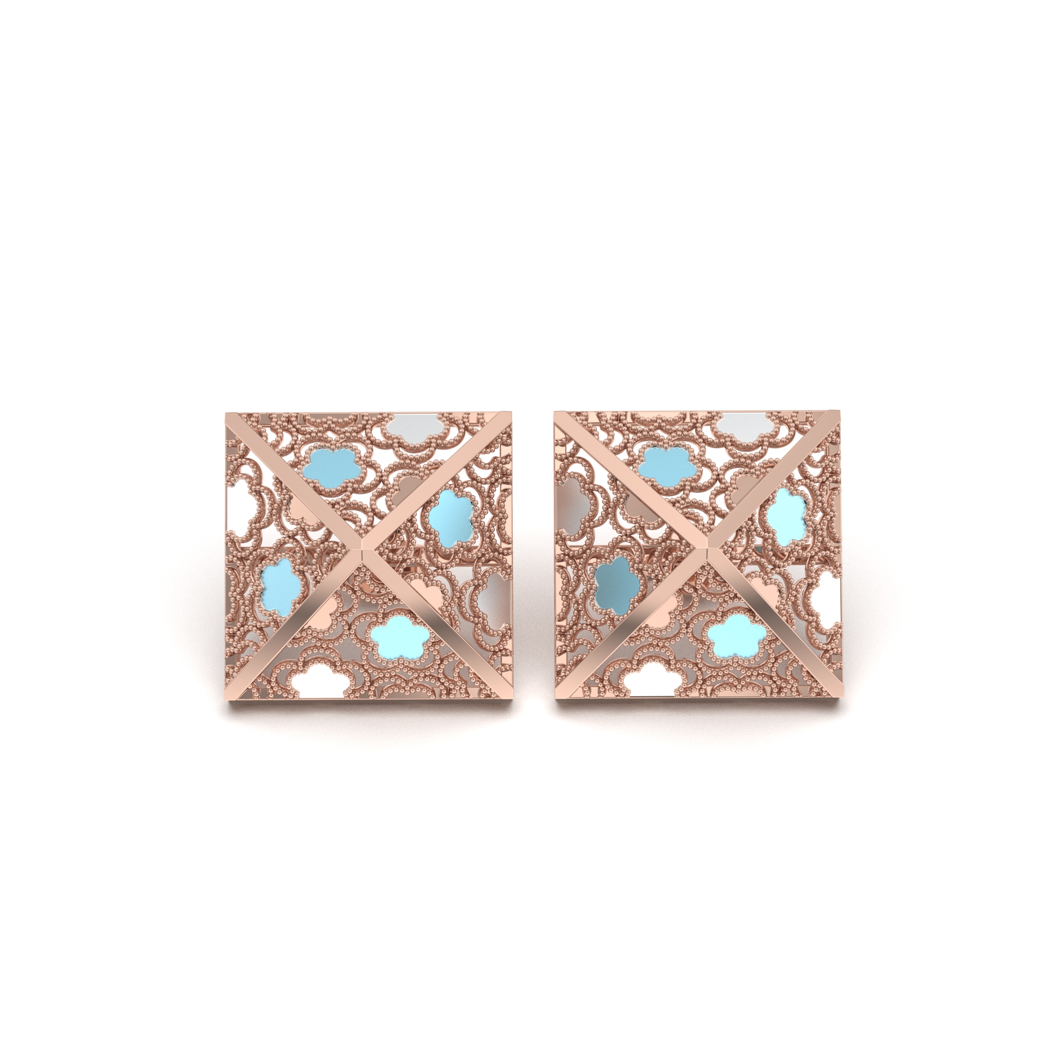 Floral Dreamcatcher Earrings