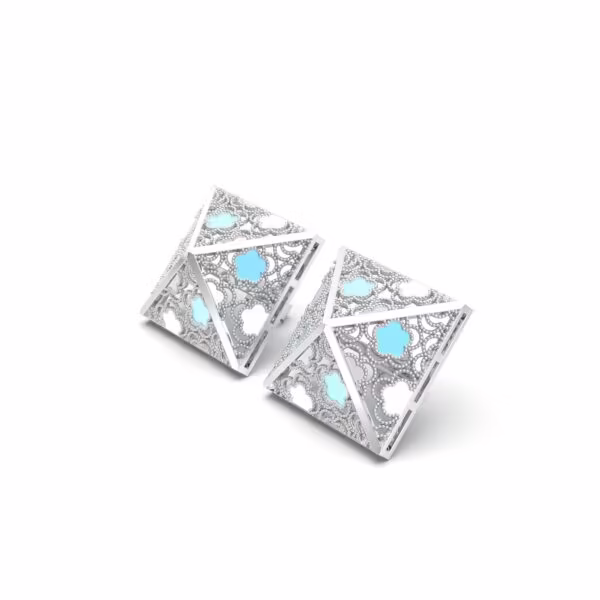 Floral Dreamcatcher Earrings