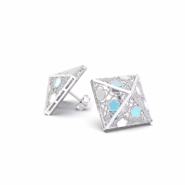 Floral Dreamcatcher Earrings