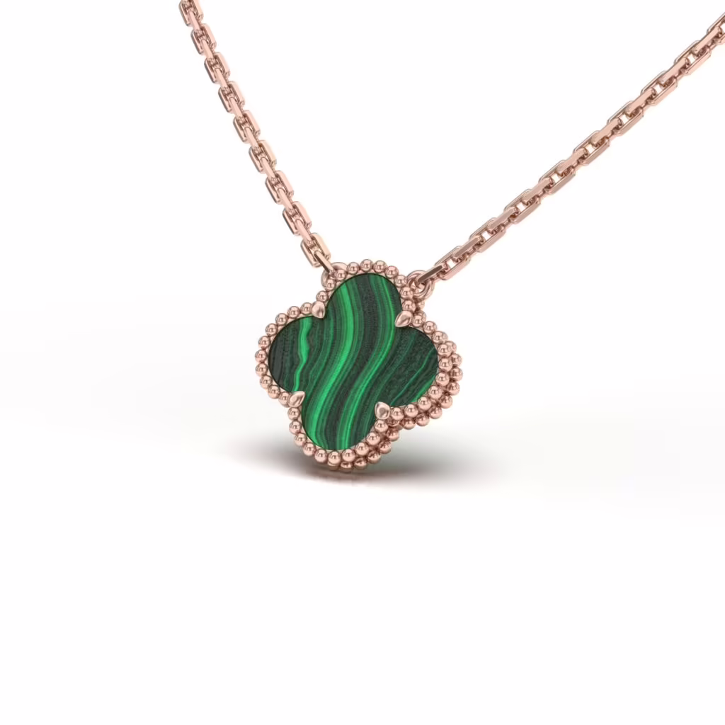 Malachite Vancleef Necklace