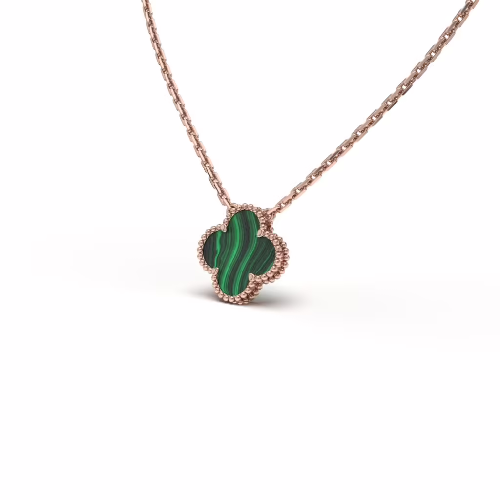Malachite Vancleef Necklace