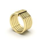 Stackable Name Ring