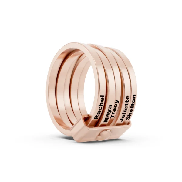 Personalized Stacking Ring