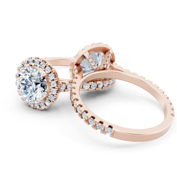Round Halo Ring