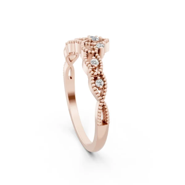 Crown Diamond Ring