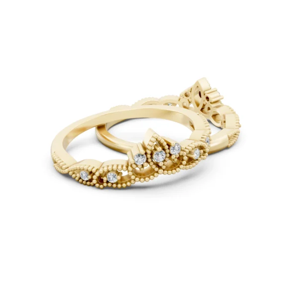 Crown Diamond Ring