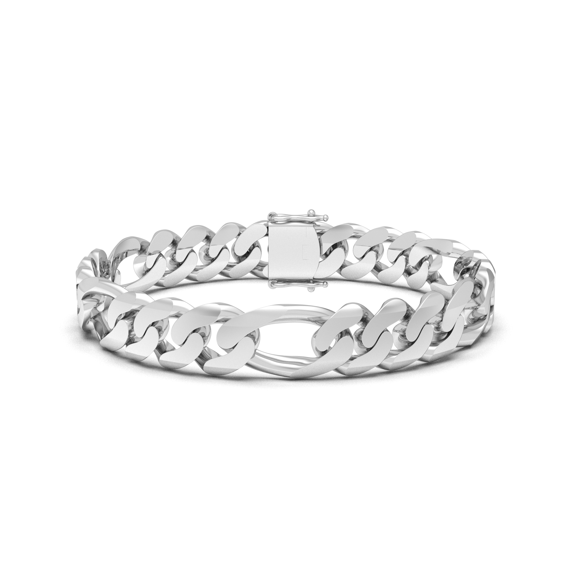 Figaro Curb Bracelet