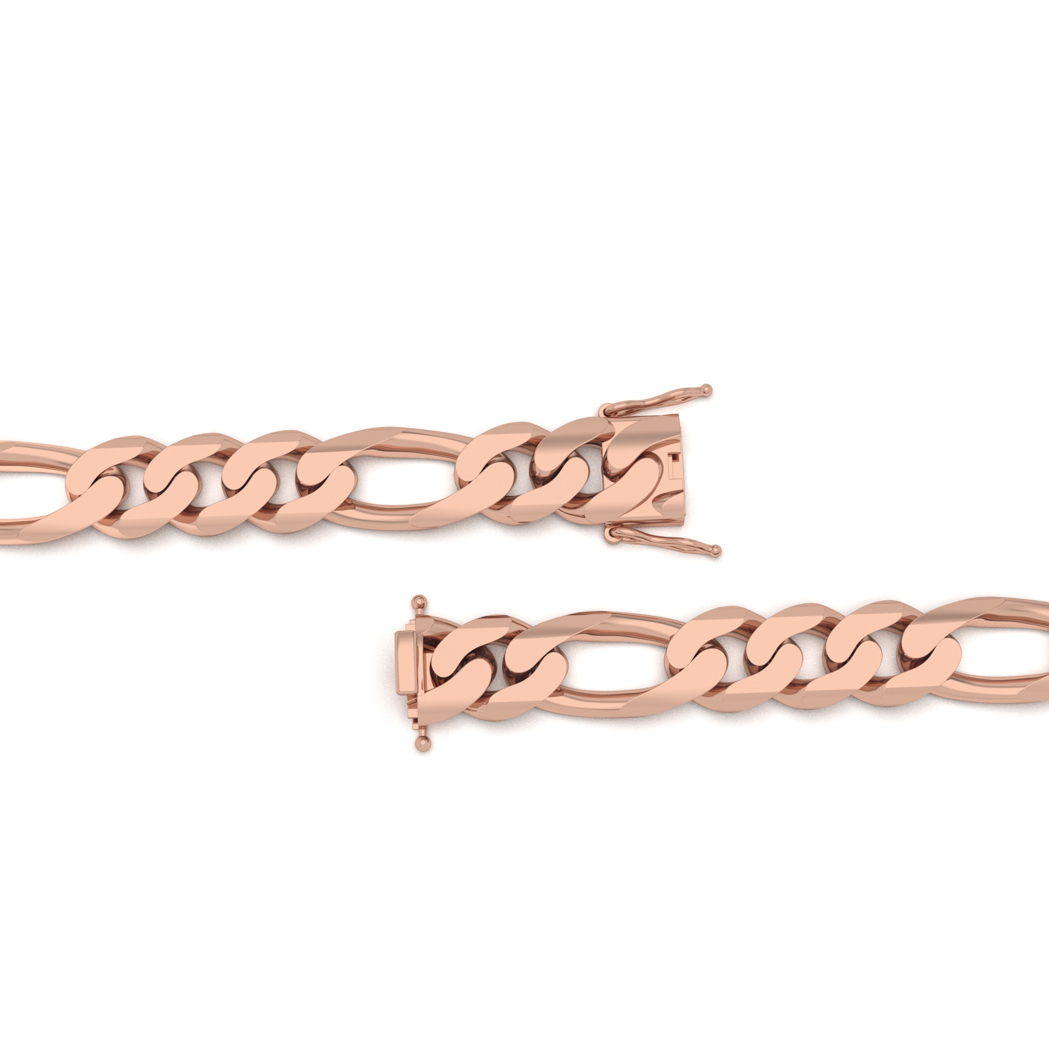 Figaro Curb Bracelet