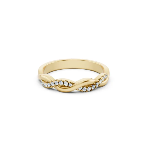 Twisted Diamond Band