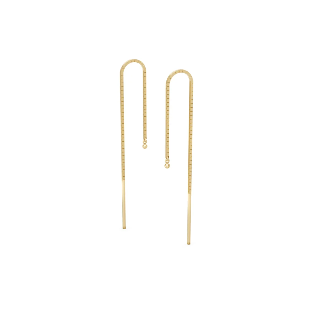 Ball Threader Earrings