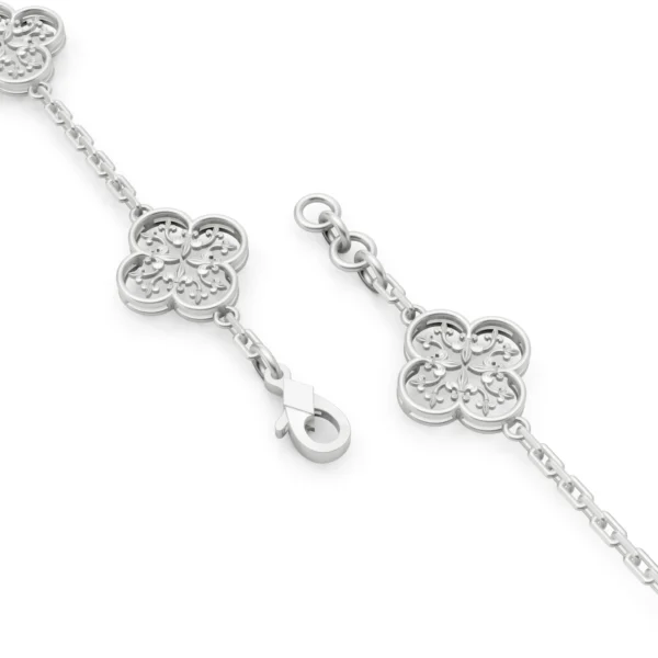 Filigree Clover Bracelet