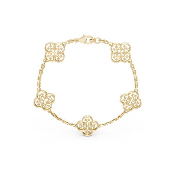 Filigree Clover Bracelet