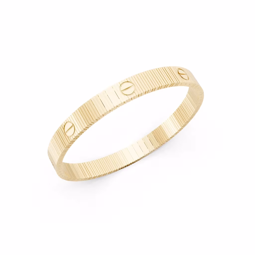 Cartier Ribbed Bangle