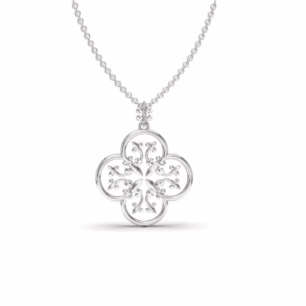 Filigree Clover Charm