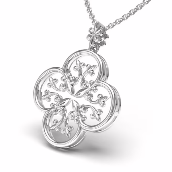 Filigree Clover Charm