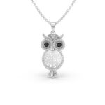 Sparkling Owl Charm 10 Sparkling Owl Charm